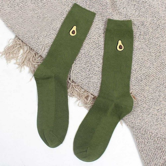 Accessories - New! Cozy Avocado Socks